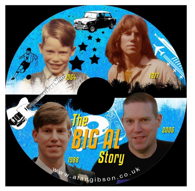 Image of Big Al Story cd design 50th 2006 (by you Robbie ace)